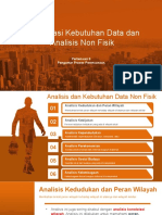 Analisis Non Fisik dan Kebutuhan Data