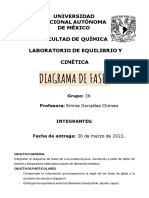 Informe P4. Diagrama de Fases Equilibrio y Cinetica