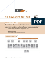 Companies Act 2013 Chapter 5 Summary