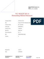 6.a.g Power - Senaat Substation - TC1 Wolff 6031.8 - Dismantling Method Statement Rev 0