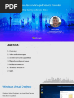 Transform Into An Azure Managed Service Provider - WVD