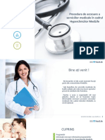 Procedura de Accesare Serviciilor MedLife