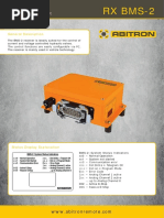 RX Bms-2: Technical Data Sheet