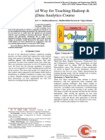 An Integrated Way For Teaching Hadoop & Bigdata Analytics Course