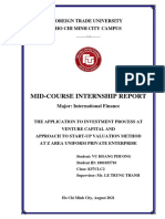 Mid-Course Internship Report: Foreign Trade University Ho Chi Minh City Campus