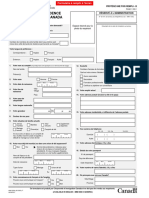 Formulaire Demande RP