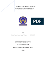 MODUL PEMBUATAN MODEL DENGAN SOFTWARE TEKLA STRUCTURE 2019i 