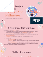 Biology Subject For Pre-K - Flowers and Pollination by Slidesgo