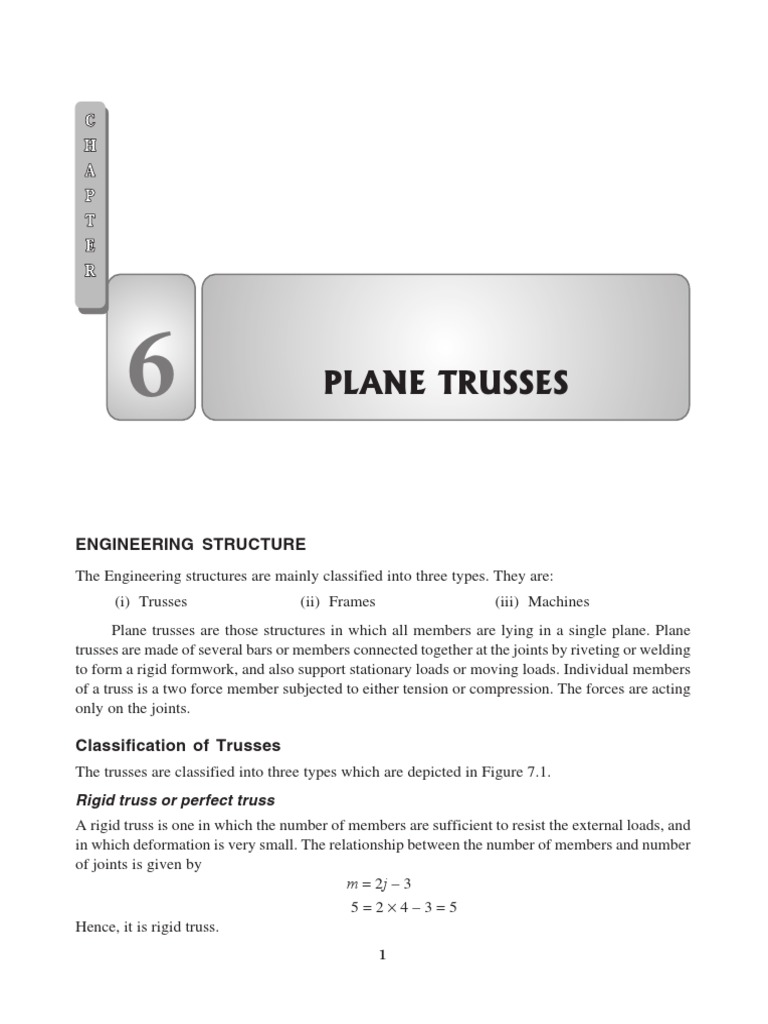 Truss Analysis Methods Explained | PDF | Truss | Classical Mechanics