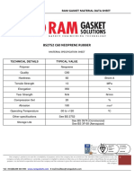 BS2752 C60 Neoprene Rubber Material Spec Sheet