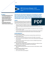 BMC Performance Manager v2.4 - Datasheet