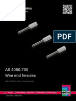 AS 4050.730 Wire End Ferrules