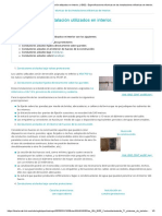 7.1. - Sistemas de Instalación Utilizados en Interior. - IEI02. - Especificaciones Técnicas de Las Instalaciones Eléctricas de Interior