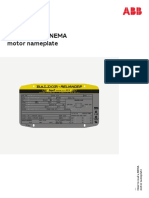 How To Read A NEMA Motor Nameplate by ABB