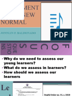 Assessment in the New Normal