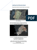 Modeling The Minetta Brook