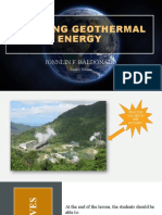 Utilizing Geothermal Energy