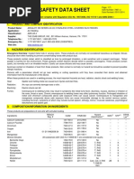 Safety Data Sheet: 1. Product and Company Identification