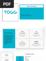 Project Status Report Template Guide | PDF | Computing | Business
