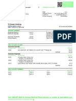 Simply Jordan TD Bank Statement Castillo Apr 2021