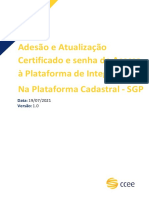 Adesão e Atualização Certificado e Senha Plataforma de Integração No SGP - 1