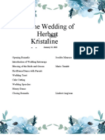 Kristaline Maurera The Wedding of Herbert Angiwan: January 22, 2022