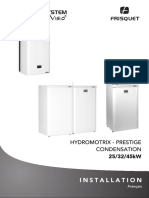 Frisquet Notice Montage Hydromotrix Hydroconfort Prestige Condensation 25-32-45 KW