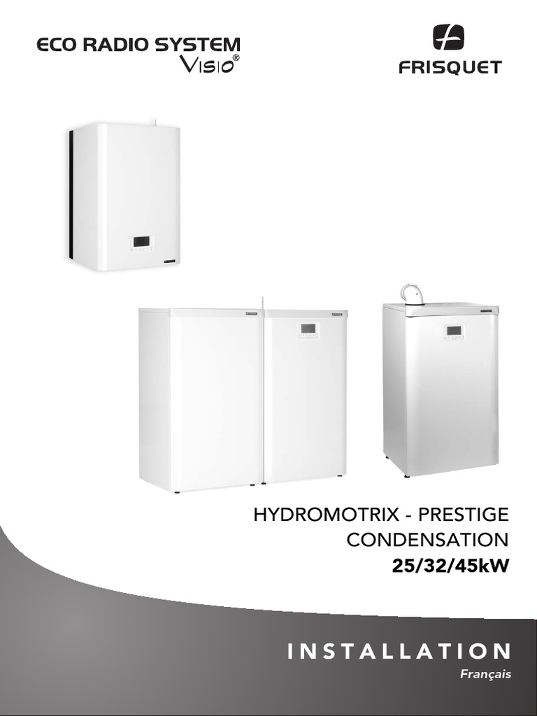 Frisquet Notice Montage Hydromotrix Hydroconfort Prestige Condensation — free download