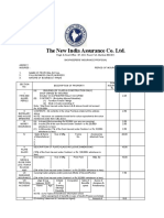 The New India Assurance Co. LTD.: Shopkeepers' Insurance Proposal