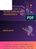 Criminologic Al Research: With Applied Statistics