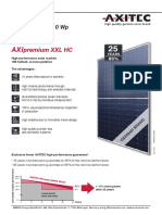 AXIpremium XXL HC solar module delivers up to 410 Wp of high performance