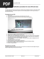 Seca 777 Scale Service Manual | PDF | Electrostatic Discharge | Calibration