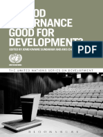 (The United Nations Series On Development) Jomo Kwame Sundaram, Anis Chowdhury (Eds.) - Is Good Governance Good For Development - Bloomsbury Academic (2012)