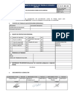 Procedimiento de colocación de Sikaflex