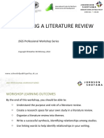 10.25.2016-JSGS Workshop Literature Reviews 2016