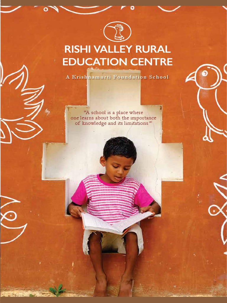 Rural Education Program FOR ARTWORK Final PDF Jiddu Krishnamurti
