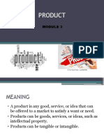 Product: Marketing Management