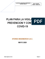 Plan de Vigilancia, Prevencion y Control Covid-19