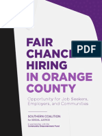 Fair Chance Hiring in Orange County