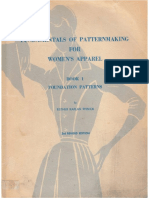 Fundamentals of Pattern Making for women's Apprel BOOK 1