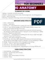 Song Anatomy.