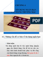 CHUONG 4 Cho Vay Ngắn Hạn