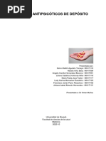 Inyecciones Depot en Tratamientos Psiquiátricos | PDF | Medicamentos ...
