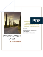 Construcciones II Civ 971 Tarea 5
