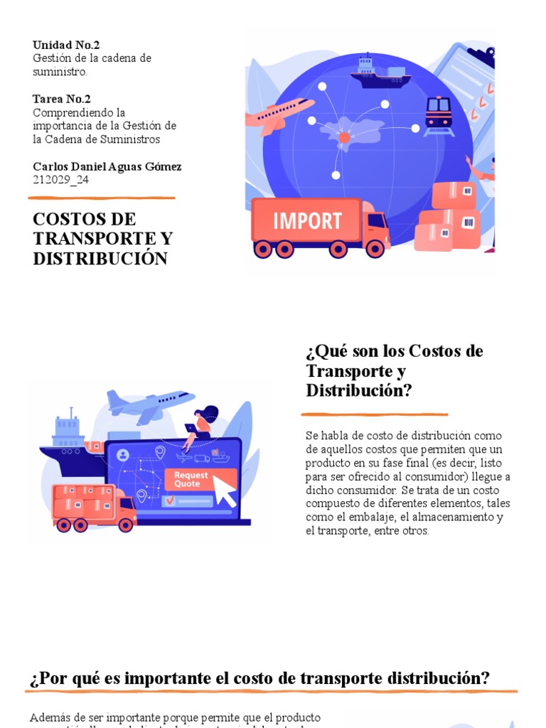 Costos de Transporte y Distribución | PDF | Negocios