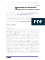 Funciones esenciales de salud pública COVID-19