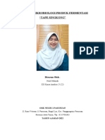 Pdfcoffee.com Laporan Praktikum Mikrobiologi Pangan Fermentasi Tape Singkong PDF Free (1) Dikonversi