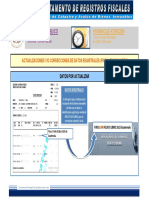 Información de Los Requisitos para Actualización de Datos Registrales