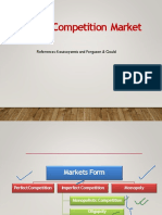 Perfect Competition Market: References: Koutsoyannis and Ferguson & Gould