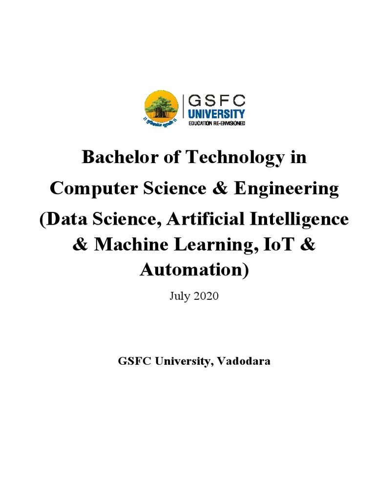B.Tech CSE Syllabus Jan 2021 | PDF